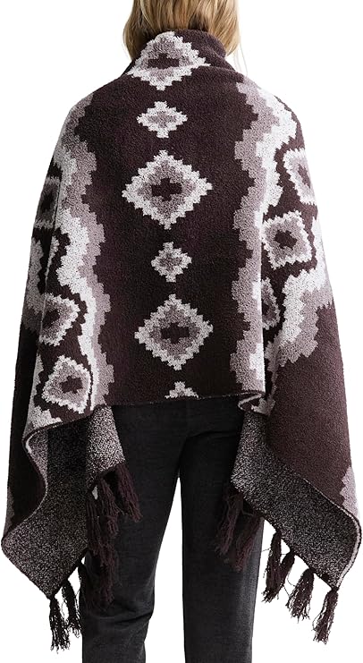 CozyChic Mosaic Blanket Wrap