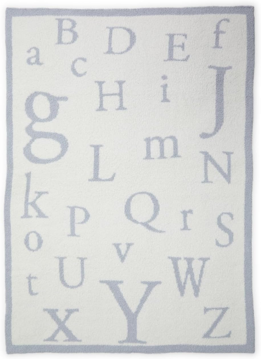 Barefoot Dreams CozyChic ABC Blanket