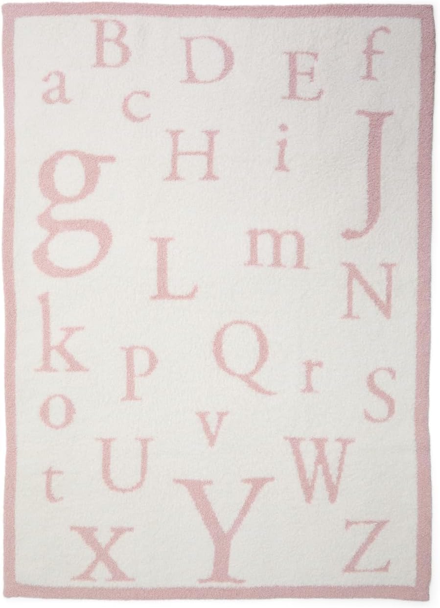 Barefoot Dreams CozyChic ABC Blanket