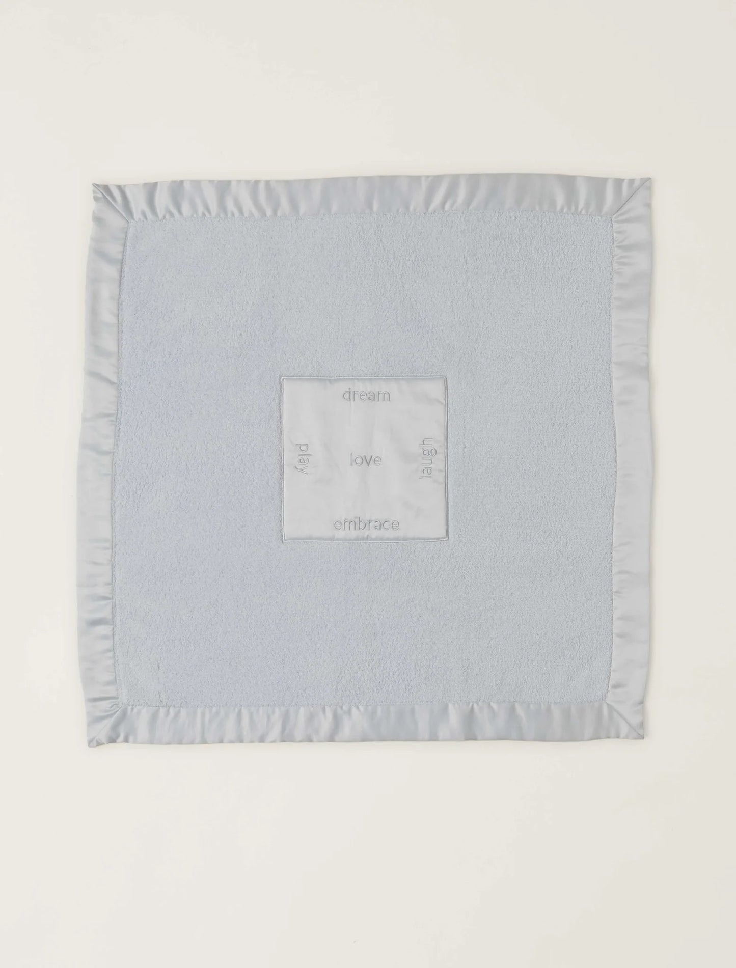 Barefoot Dreams CozyChic Satin Trim Receiving Blanket