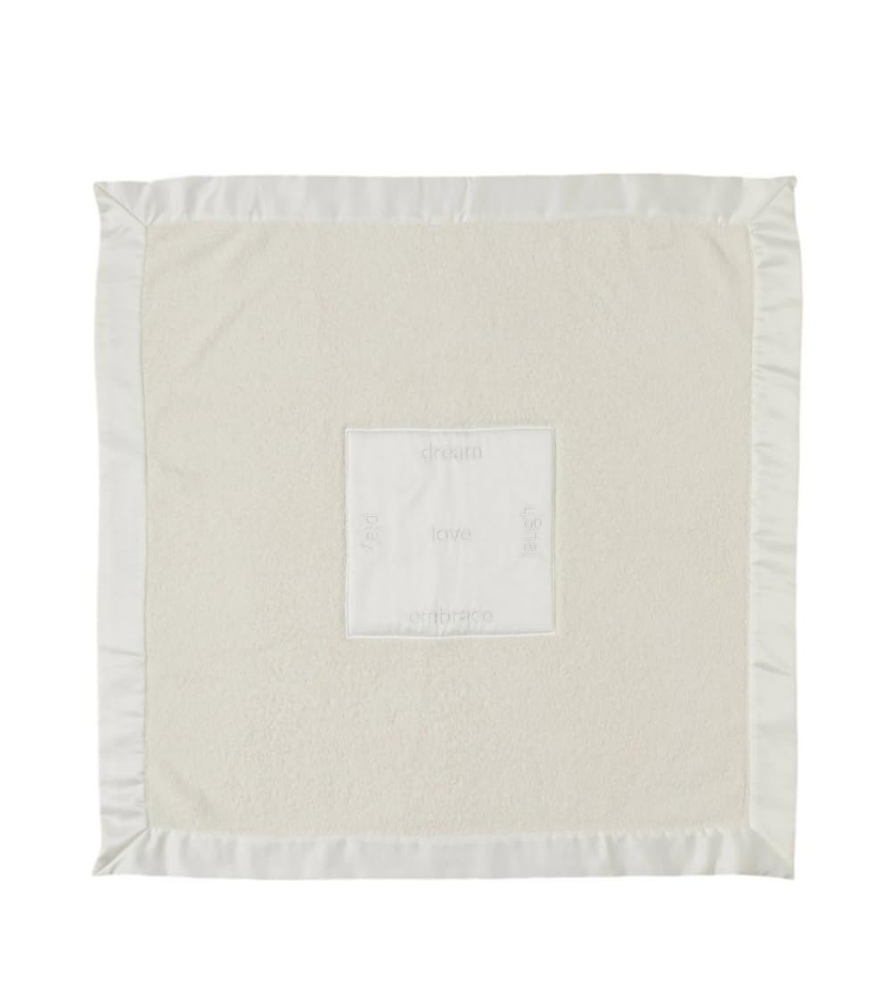 Barefoot Dreams CozyChic Satin Trim Receiving Blanket