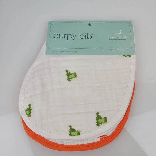 Aden + Anais Baby Burpy Bib Frogs and Fish Goldfish