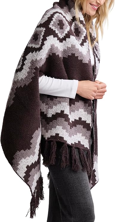 CozyChic Mosaic Blanket Wrap